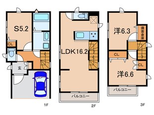 Kolet川崎馬絹9の物件間取画像